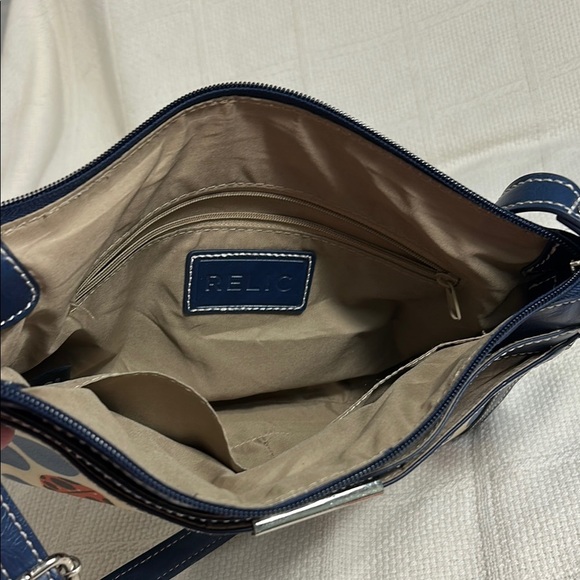 Relic Navy and Cream Ladybug Crossbody Bag - Picture 8 of 15